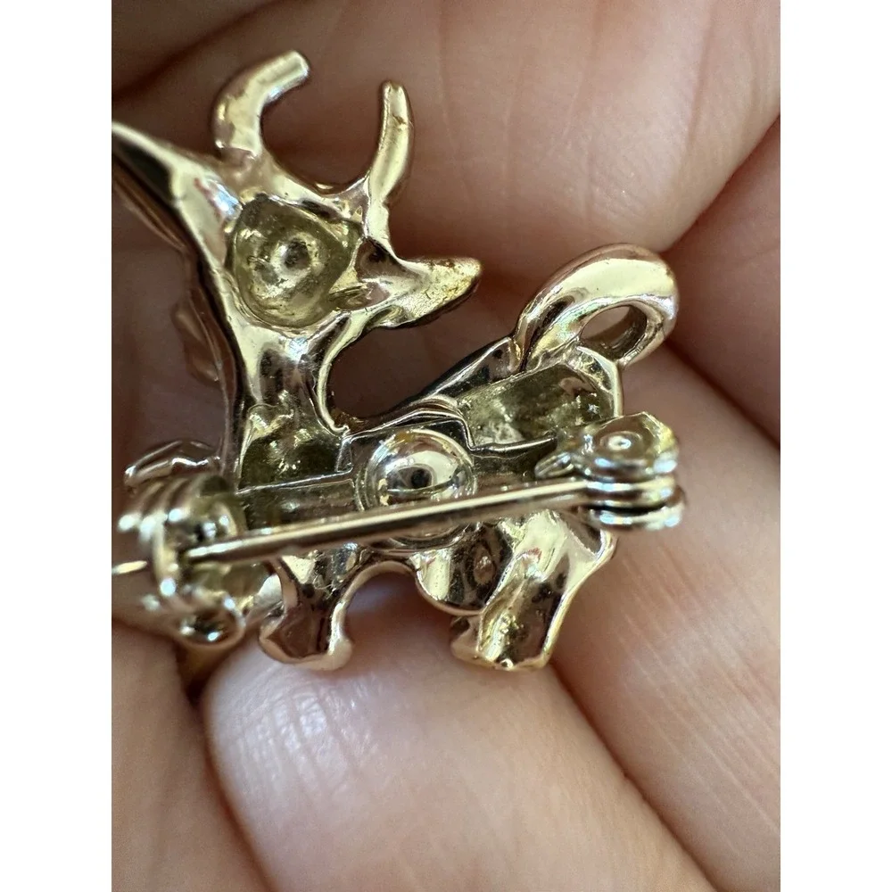 Farm Mini Cow Brooch Pin 1